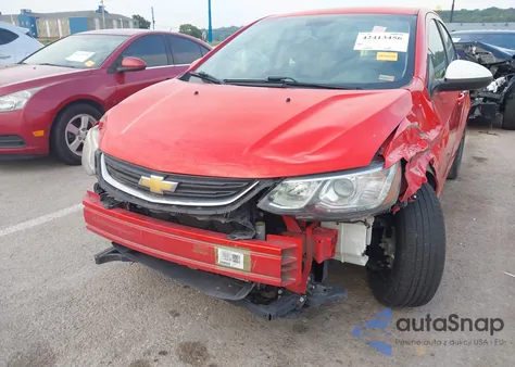 2017 Chevrolet Sonic Ls Auto z USA, uszkodzony, nr VIN 1G1JB5SHXH4144411